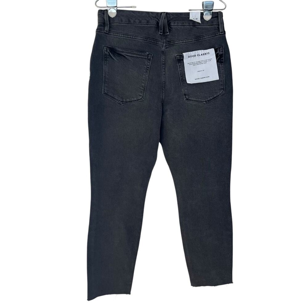 Good American S GOOD CLASSIC skinnyish fit high rise size 12/31 jeans - Picture 2 of 6